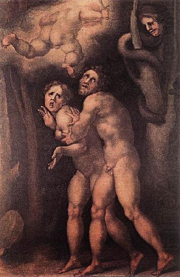 The Expulsion from Earthly Paradise, Jacopo Pontormo